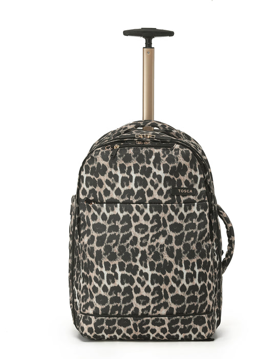 So Lite Trolley Backpack - Leopard