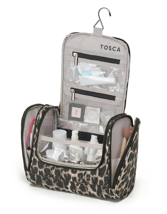 So Lite Hanging Vanity Case - Leopard