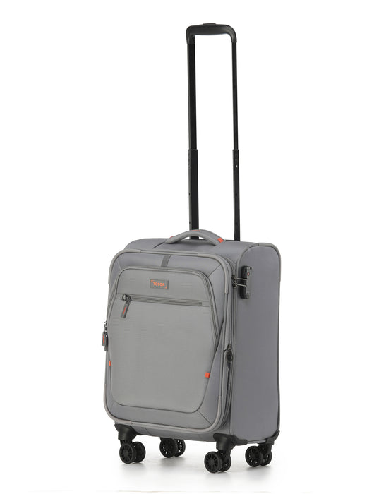 Luna Lite 52cm Small Soft Carry On - Grey