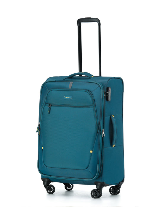 Luna Lite 65cm Medium Soft Suitcase - Teal