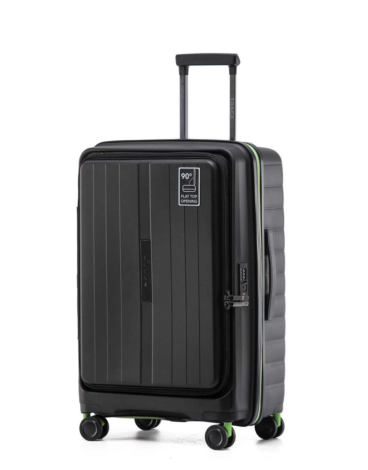 Cruiser Black 67cm Medium Hard Suitcase