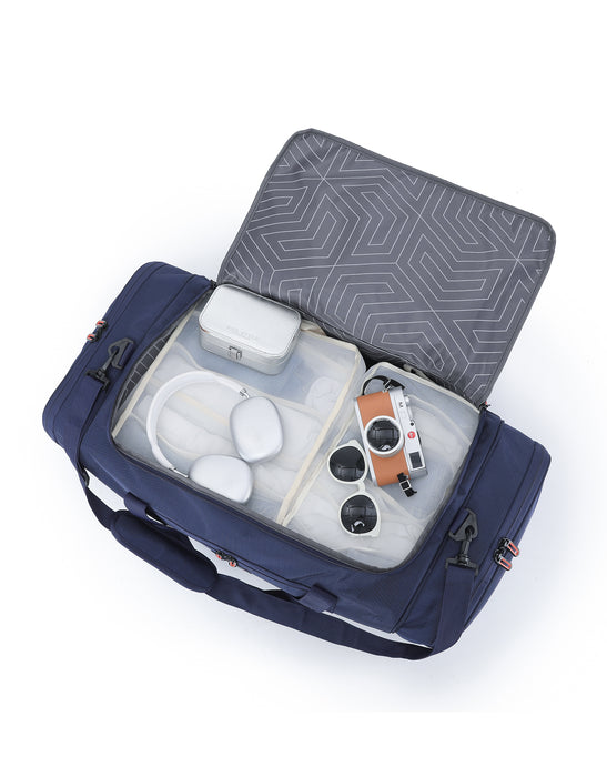 Medium 70cm Sports Duffle Bag - Navy/Orange