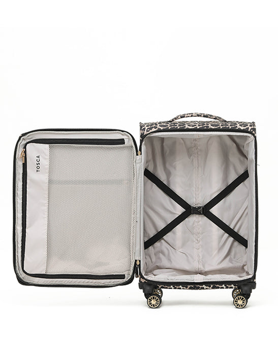 So Lite Medium Trolley Case Leopard