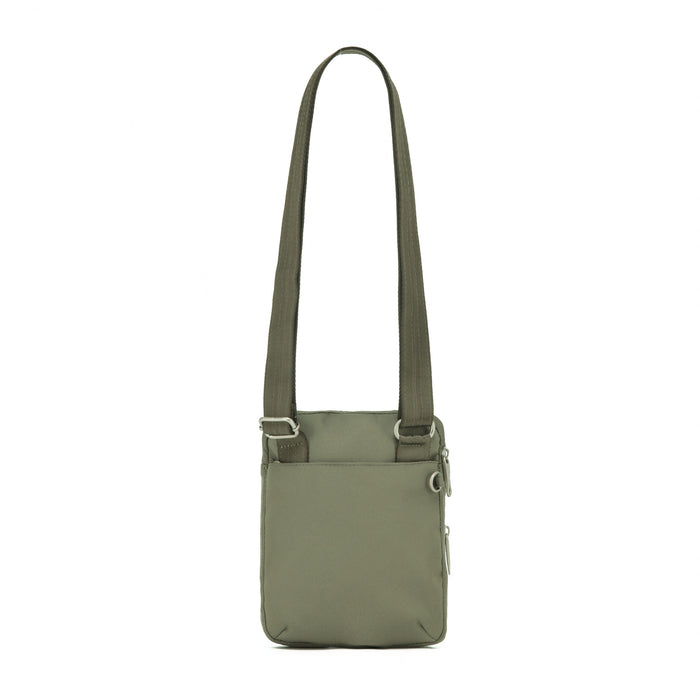 Anti-Theft Cross Body Shoulder Bag - Khaki