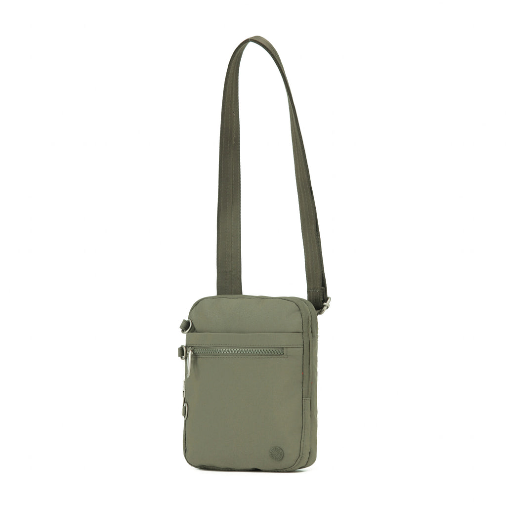 【NONCODE】Karia Shoulder Crossbag Anti-Theft Khaki Green RFID Blocking Cross Body Shoulder Bag