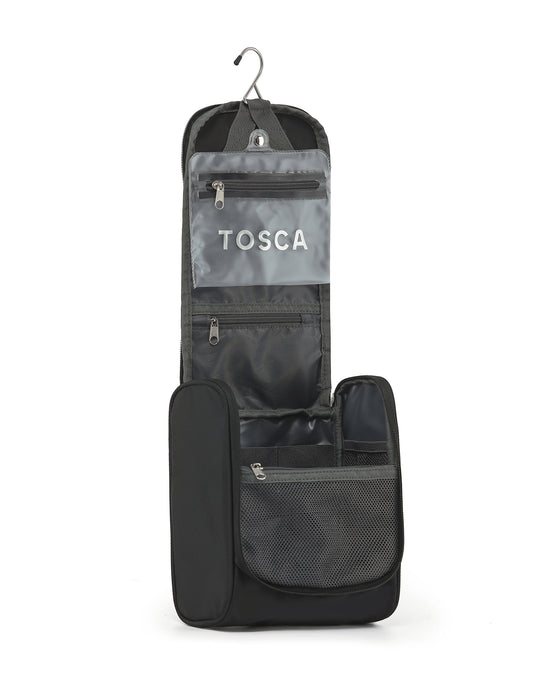 Travel Toiletry Bag - Black