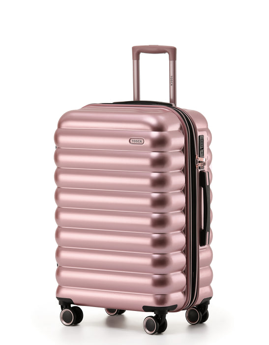 Como 67cm Medium Hard Suitcase - Rose Gold