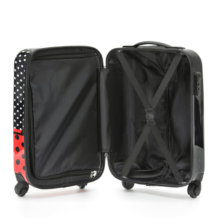 Disney Minnie Mouse 55cm Small Hard Carry On - Black