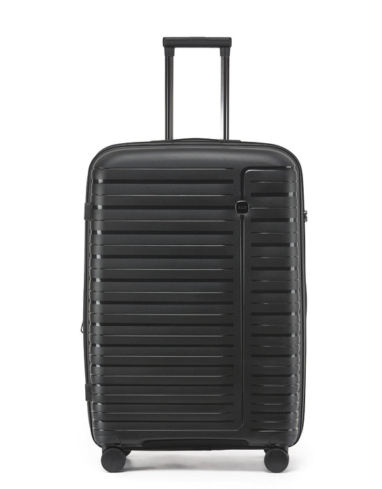 Aus Luggage Astro Hard Suitcase 3 Piece Set - Black