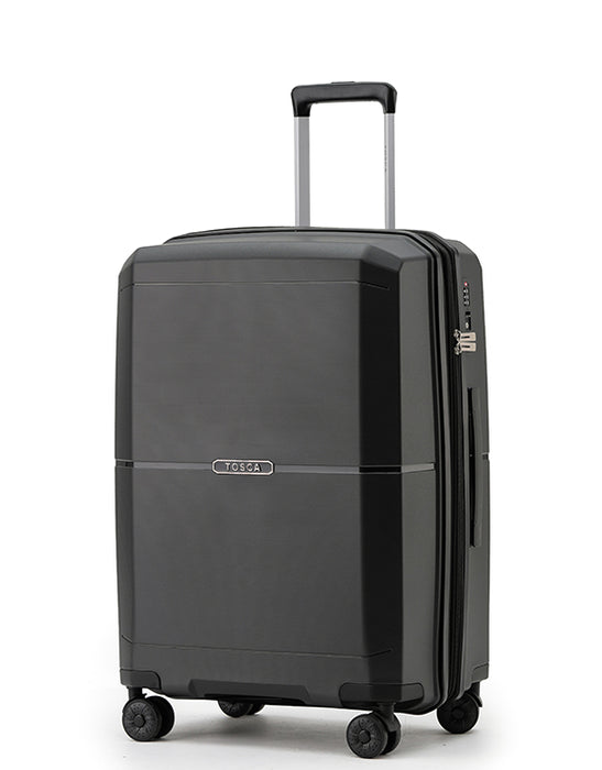 Globetrotter 66cm Medium Hard Suitcase - Black