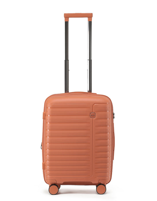 Aus Luggage Astro 55cm Small Hard Carry On - Rust