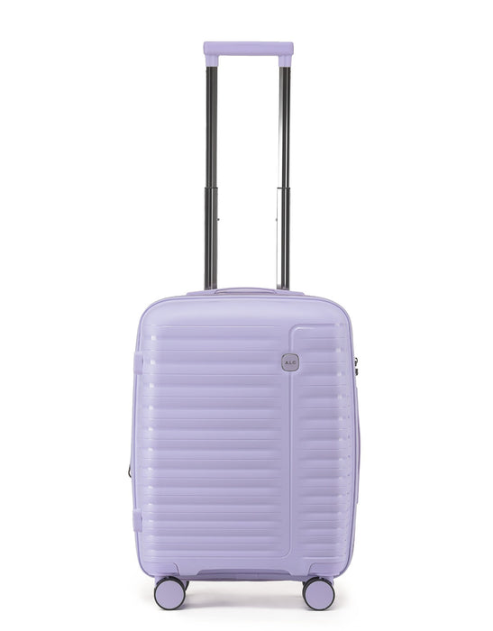 Aus Luggage Astro 55cm Small Hard Carry On - Light Purple