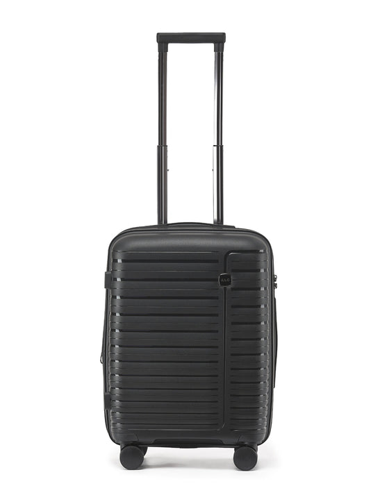Aus Luggage Astro Hard Suitcase 3 Piece Set - Black