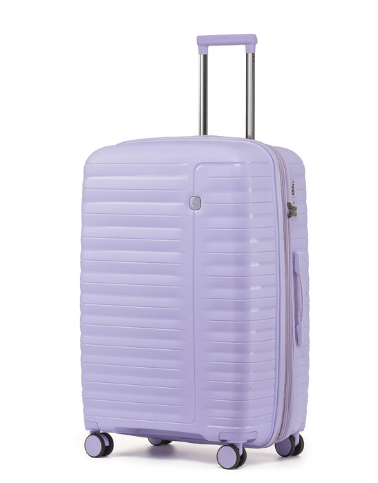 Aus Luggage Astro Hard Suitcase 3 Piece Set - Light Purple