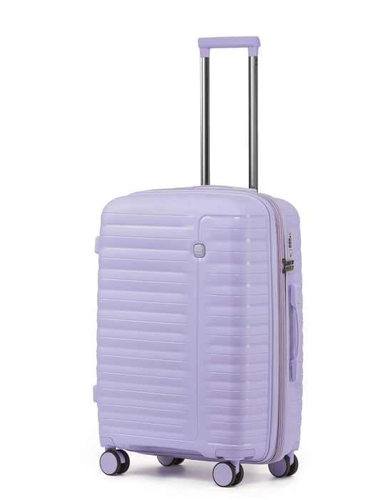 Aus Luggage Astro Hard Suitcase 3 Piece Set - Light Purple