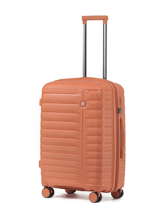 Aus Luggage Astro Hard Suitcase 3 Piece Set - Rust