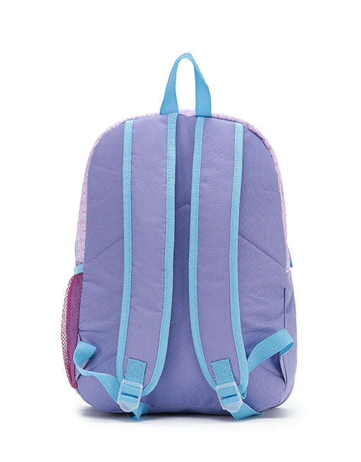 Blue Princess Backpack Back