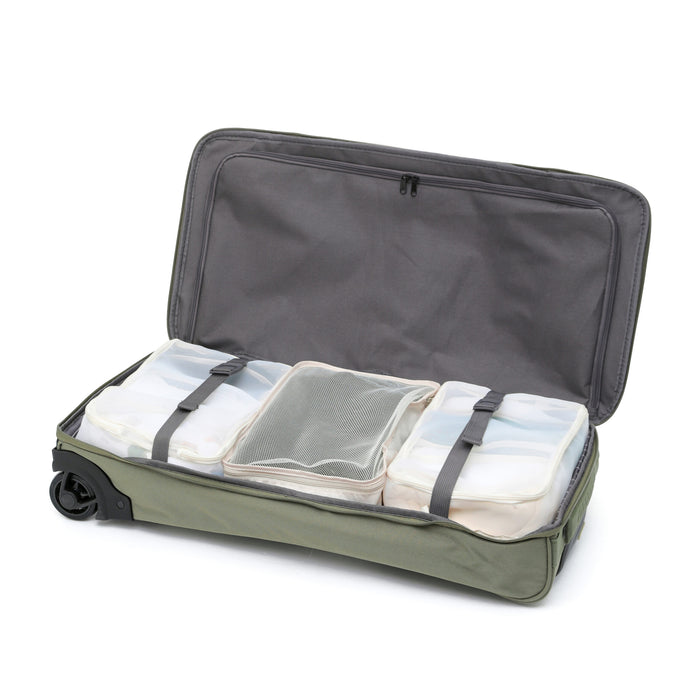 Medium 70cm Split Compartment Wheel Bag - Khaki