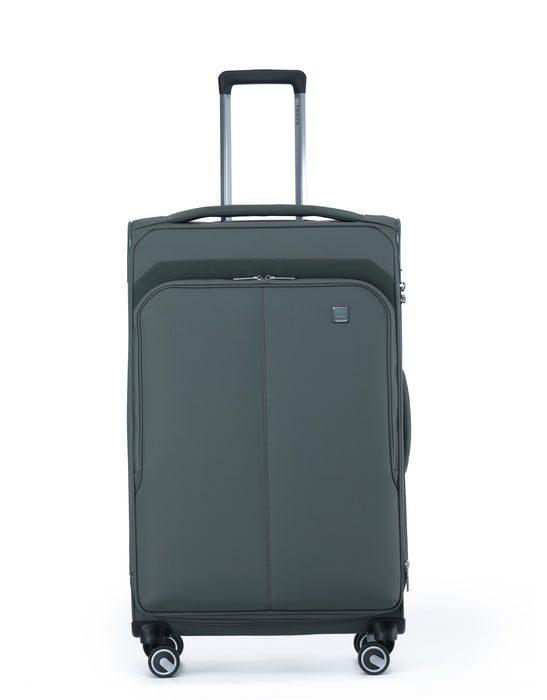 Grange 80cm Large Soft Suitcase - Cypress Green