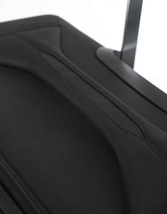 Grange 3 Piece Soft Suitcase Set - Black