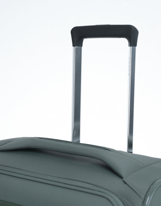 Grange 3 Piece Soft Suitcase Set - Cypress Green