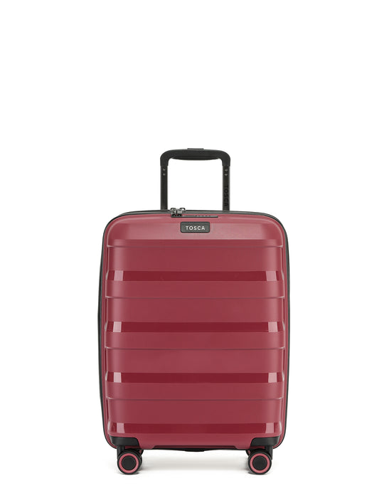 Comet 55cm Small Hard Carry On - Rumba Red