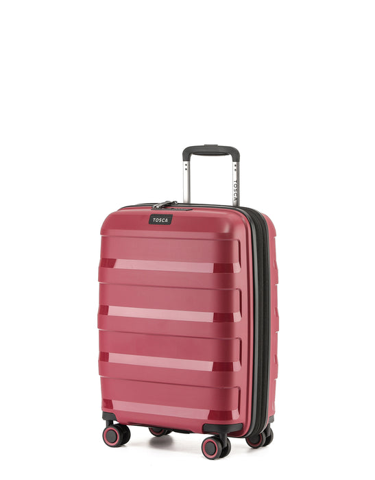 Comet 55cm Small Hard Carry On - Rumba Red