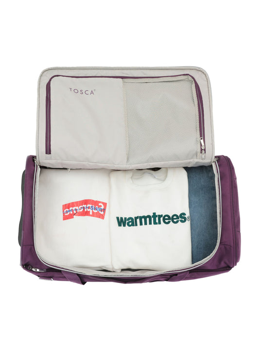 Vega Wheel Bag - Plum