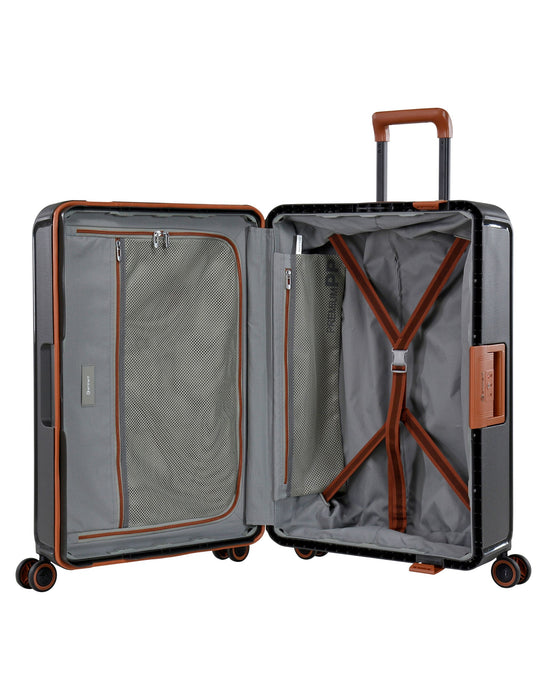 Eminent Vertica 68cm Medium Hard Suitcase – Raven Grey