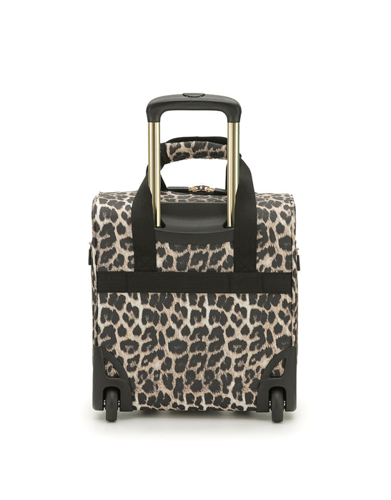 So Lite 38cm Small Under Seat Soft Carry On - Leopard