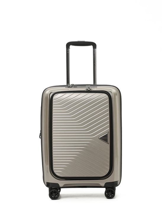 Space-X 55cm Small Hard Laptop Carry On - Champagne