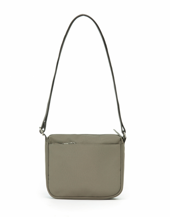 Anti-Theft Cross Body Shoulder Bag- Taupe