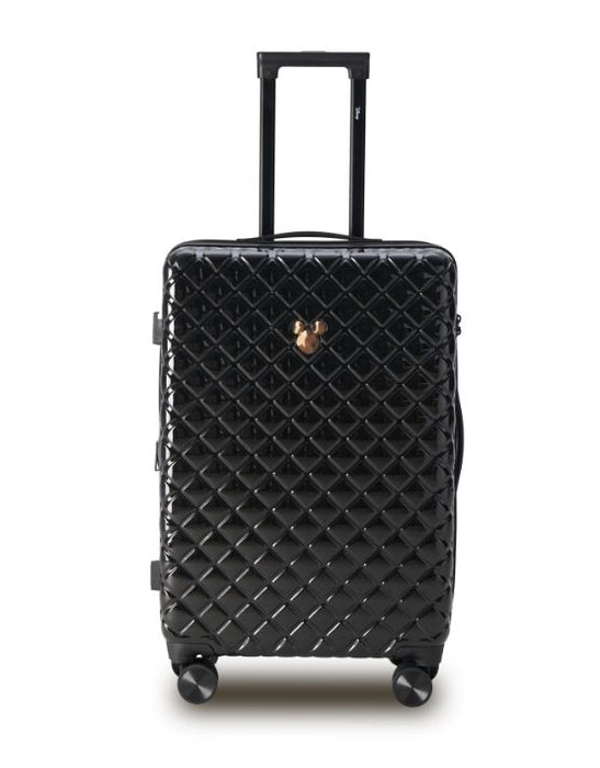 Disney Mickey Mouse 66cm Medium Hard Suitcase - Black