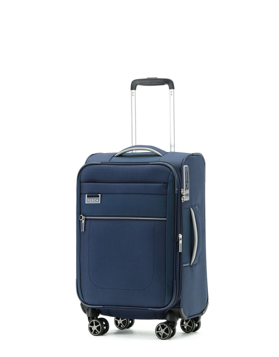 Vega 55cm Small Soft Carry On - Navy