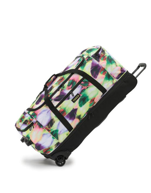Medium 70cm Feather Yellow Split Compartment Wheel Bag