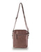 Vegan Leather Small Chocolate Shoulder Bag