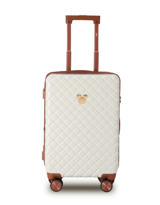 Disney Mickey Mouse 54cm Small Hard Carry On - Ivory