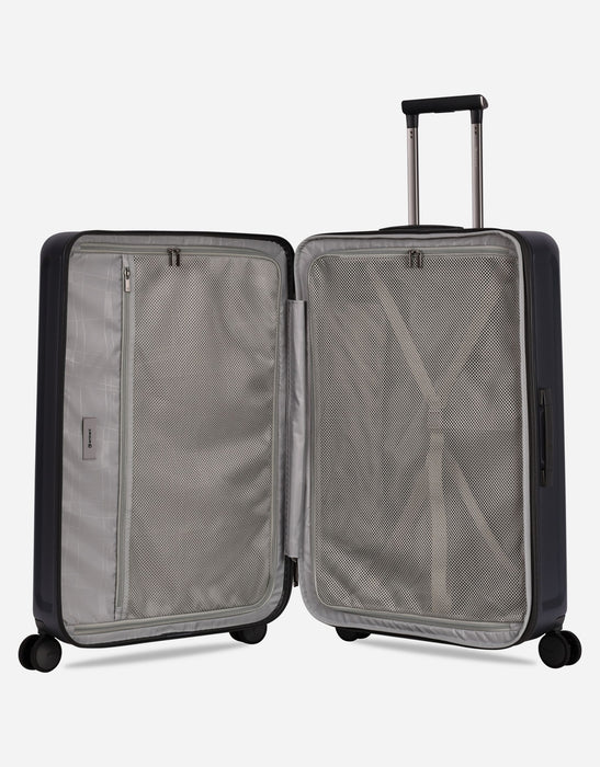 Eminent Kapstadt 77cms Large Hard Suitcase - Black