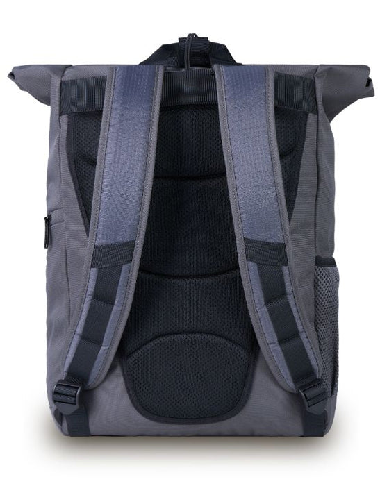 Roll Top Backpack - Grey