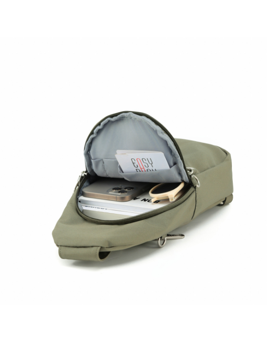 Anti Theft Slinger Bag - Khaki