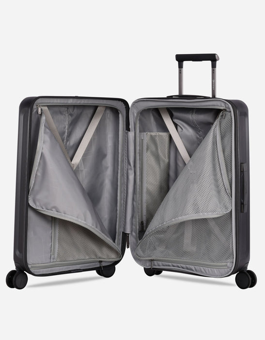 Eminent Kapstadt 66cm Medium Hard Suitcase - Carbon Grey