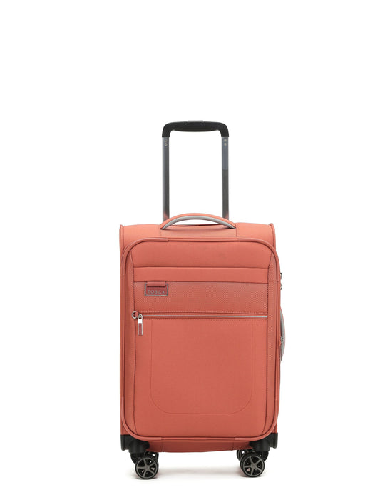 Vega 55cm Small Soft Carry On - Rust