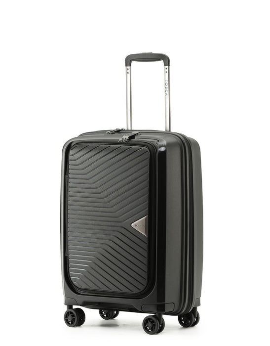 Space-X 55cm Small Hard Carry On - Black