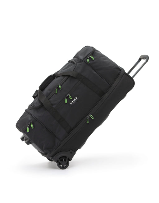Medium 70cm Split Compartment Wheel Bag - Black