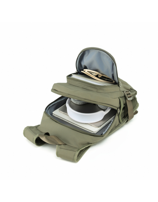 Anti Theft Backpack - Khaki