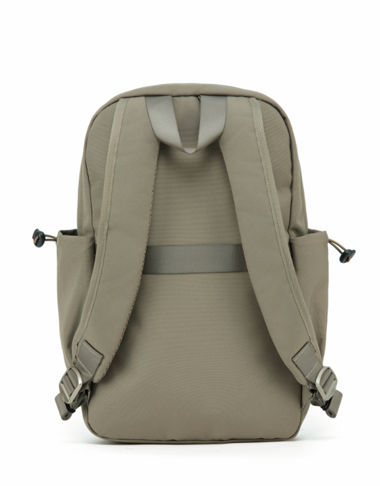 Anti-Theft Large Backpack - Taupe