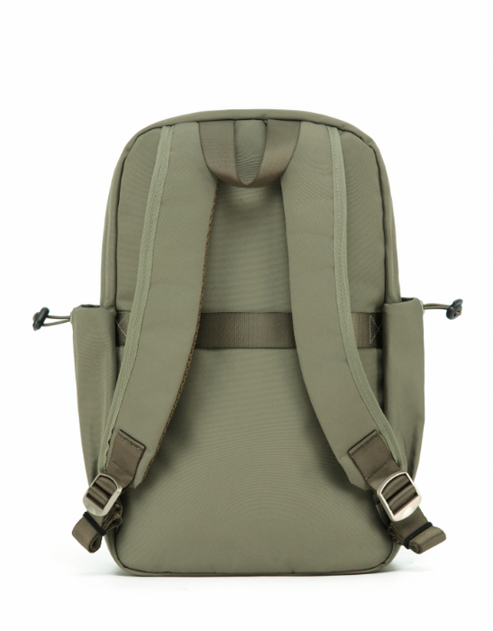 Anti-Theft Large Backpack - Khaki