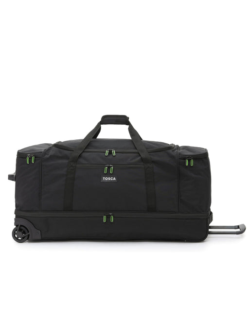 Large 85cm Split Compartment Wheel Bag - Black