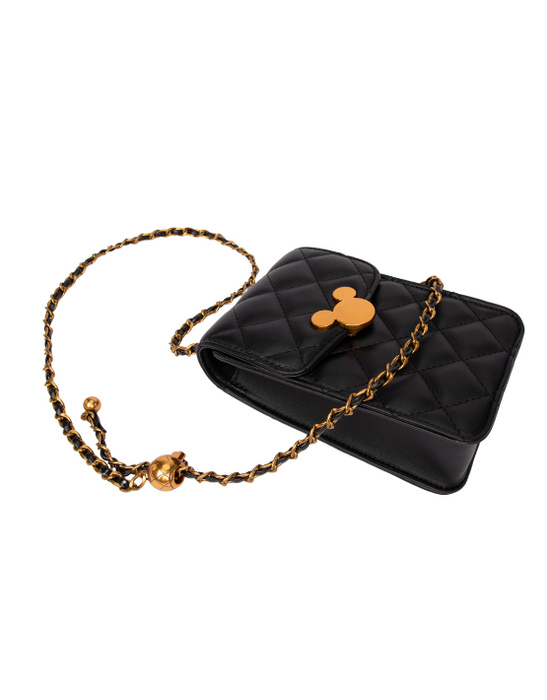 Mickey Quilted Phone Pouch