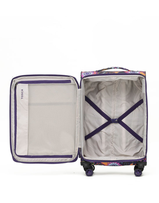 So Lite 67cm Medium Soft Suitcase - Paisley